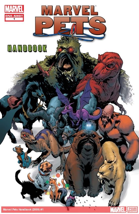 Cover of Marvel Pets Handbook (2009) - #1