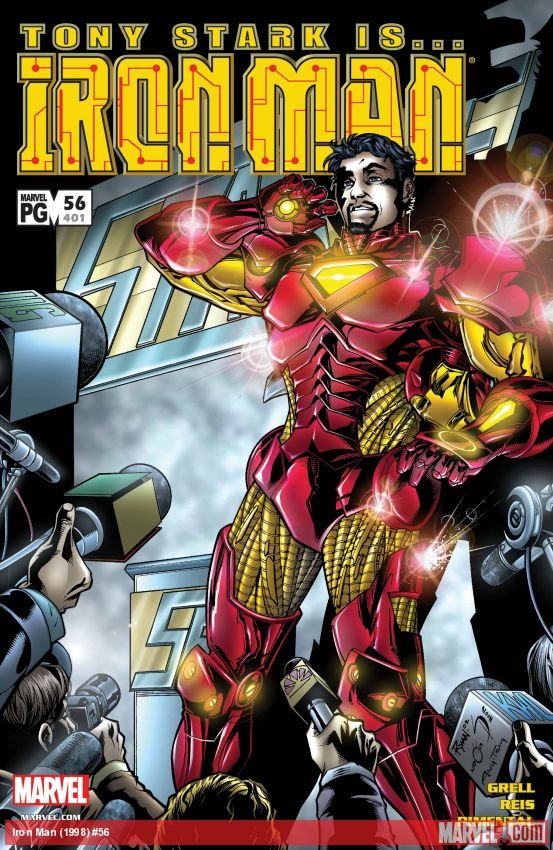 Cover of Iron Man (1998) - #56