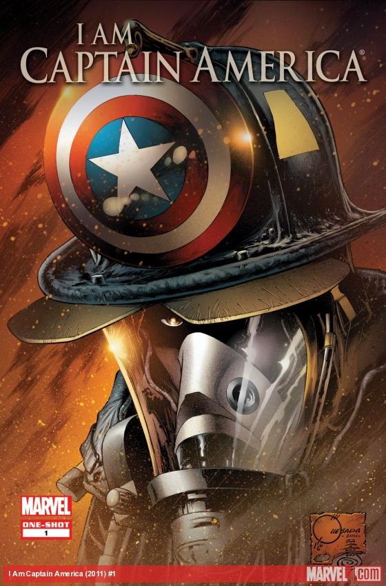 Cover of I Am Captain America (2011) - #1