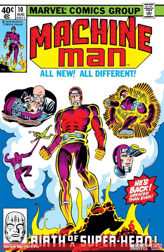 Cover of Machine Man (1978) - #10