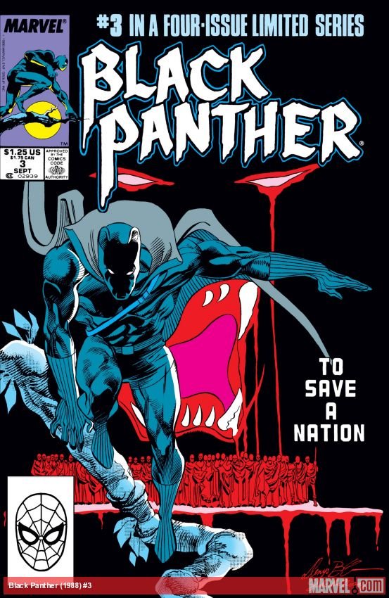 Cover of Black Panther (1988) - #3