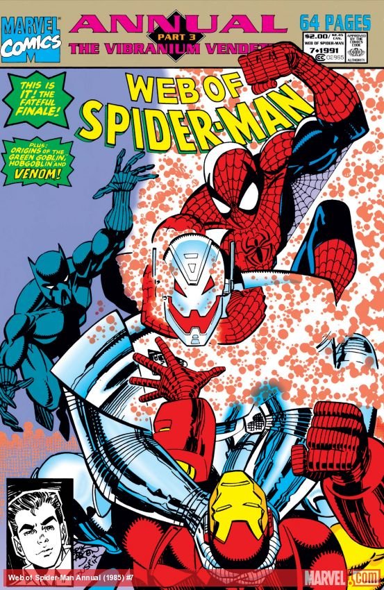 Cover of Web Of Spider-Man Annual (1985) - #7