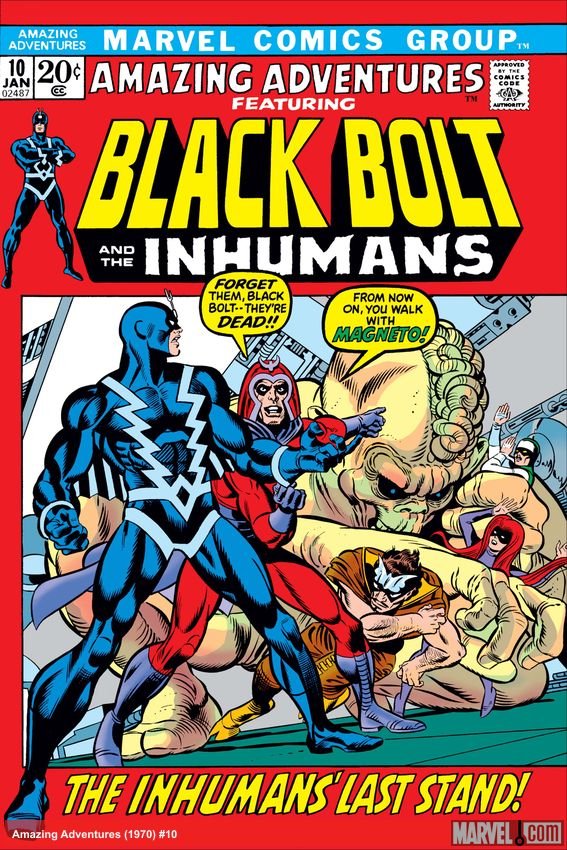 Cover of Amazing Adventures (1970) - #10
