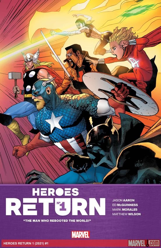 Cover of Heroes Return (2021) - #1