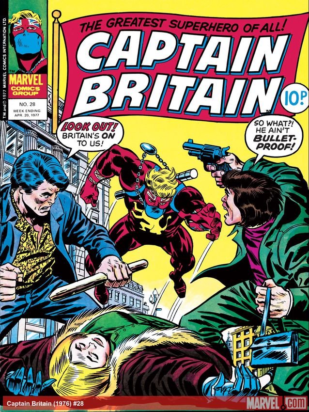 Cover of Captain Britain (1976) - #28
