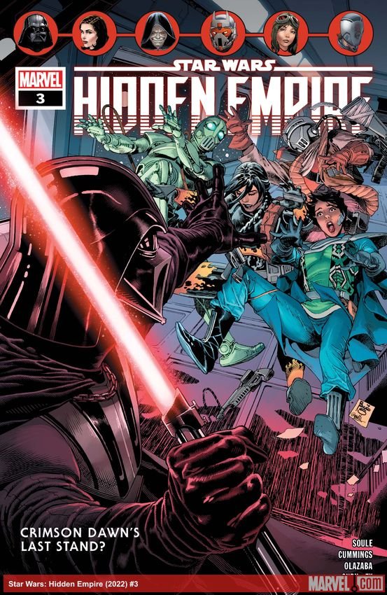 Cover of Star Wars: Hidden Empire (2022) - #3