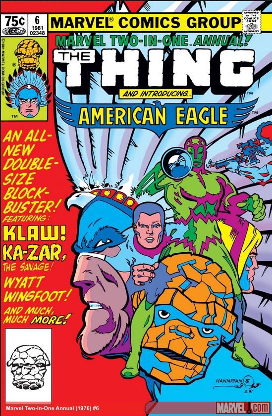 Cover of Marvel Two-In-One Annual (1976) - #6