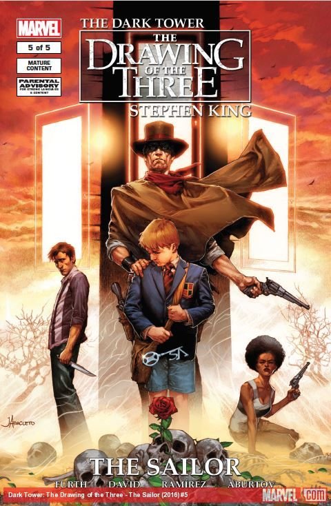 Cover of Dark Tower: The Drawing Of The Three - The Sailor (2016) - #5