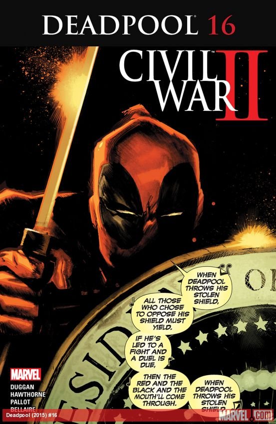 Cover of Deadpool (2015) - #16
