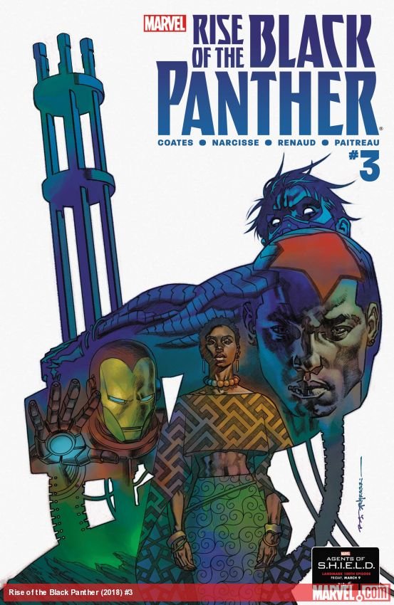 Cover of Rise Of The Black Panther (2018) - #3
