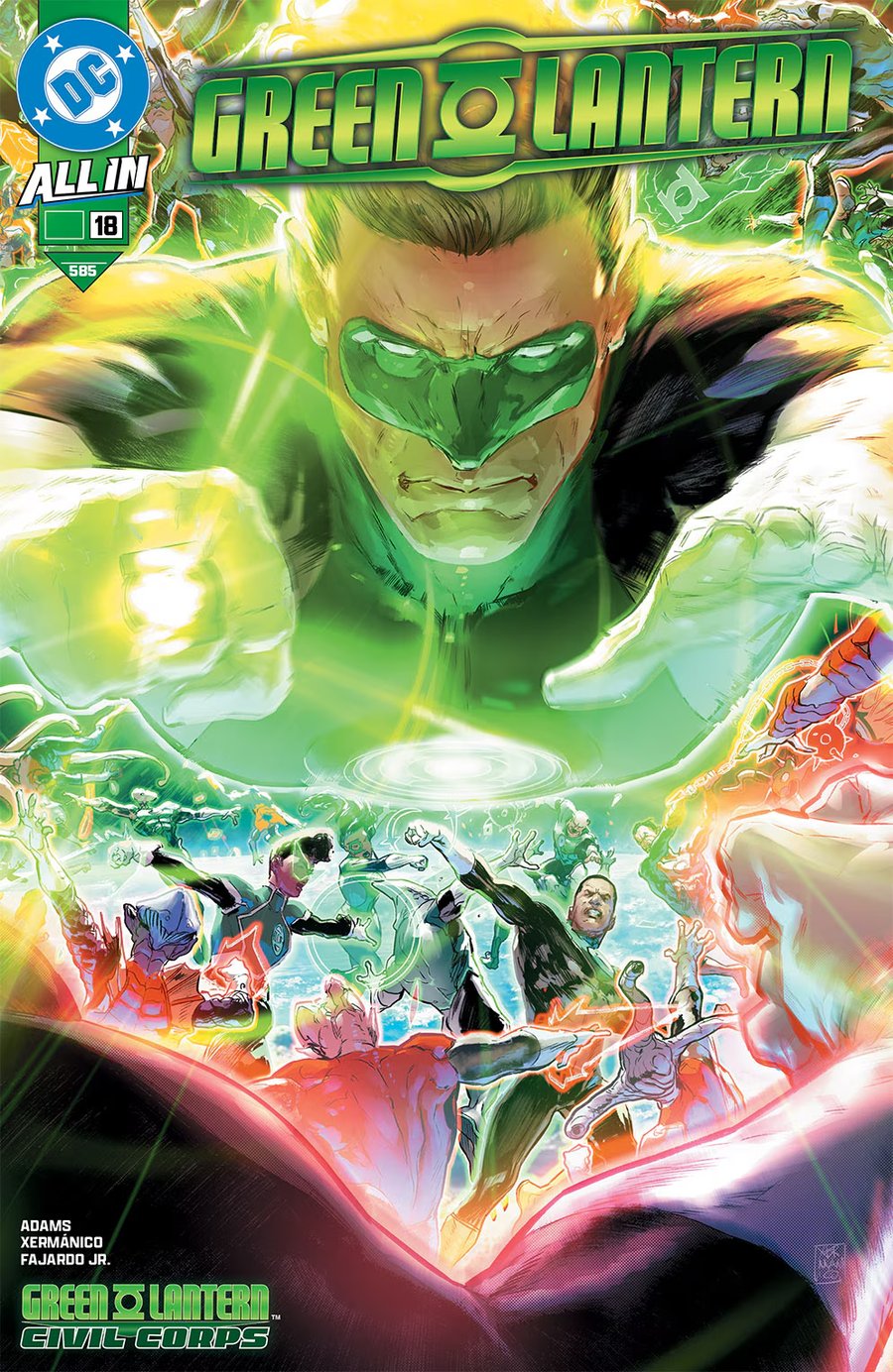 Cover of Green Lantern (2023) - #18