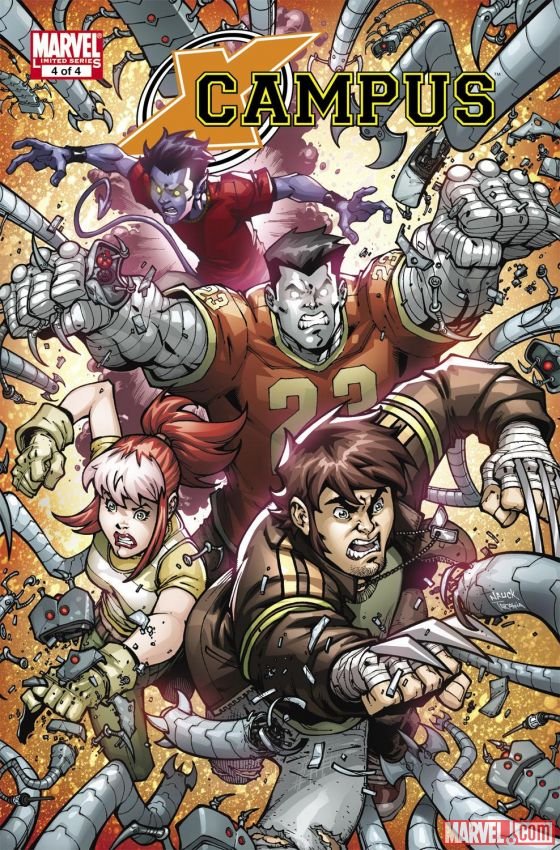 Cover of X-Campus (2010) - #4