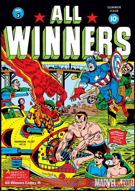 Cover of All-Winners Comics (1941) - #5
