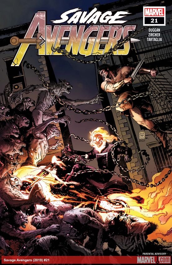 Cover of Savage Avengers (2019) - #21