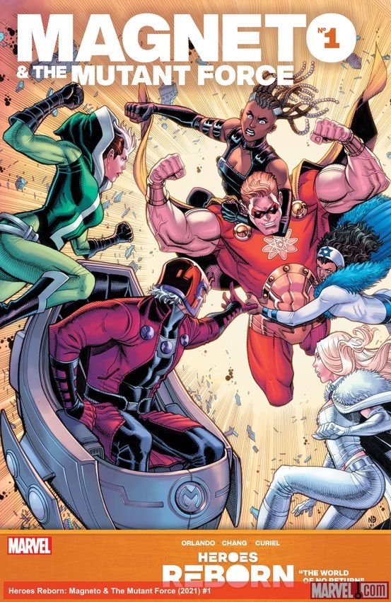 Cover of Heroes Reborn: Magneto & The Mutant Force (2021) - #1
