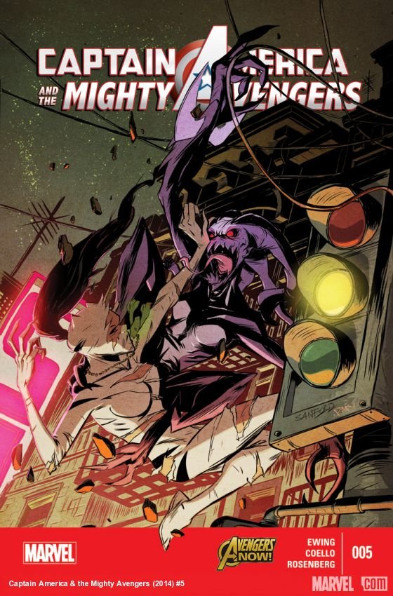 Cover of Captain America & The Mighty Avengers (2014) - #5