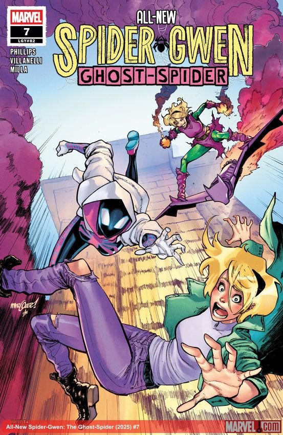 Cover of All-New Spider-Gwen: The Ghost-Spider (2025) - #7
