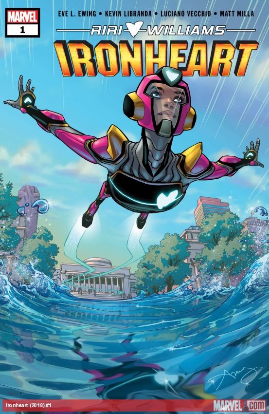 Cover of Ironheart (2018) - #1