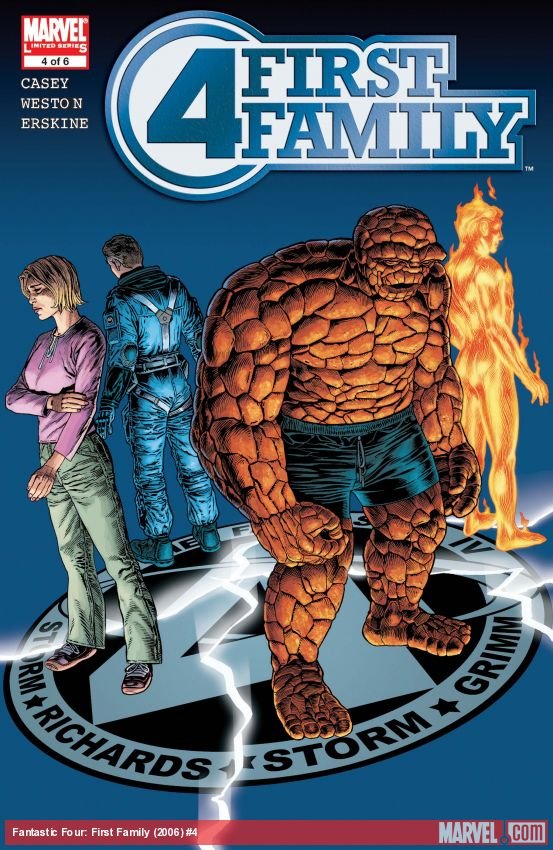 Cover of Fantastic Four: First Family (2006) - #4