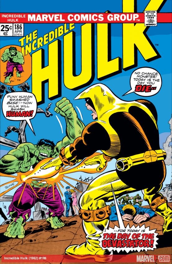 Cover of Incredible Hulk (1962) - #186