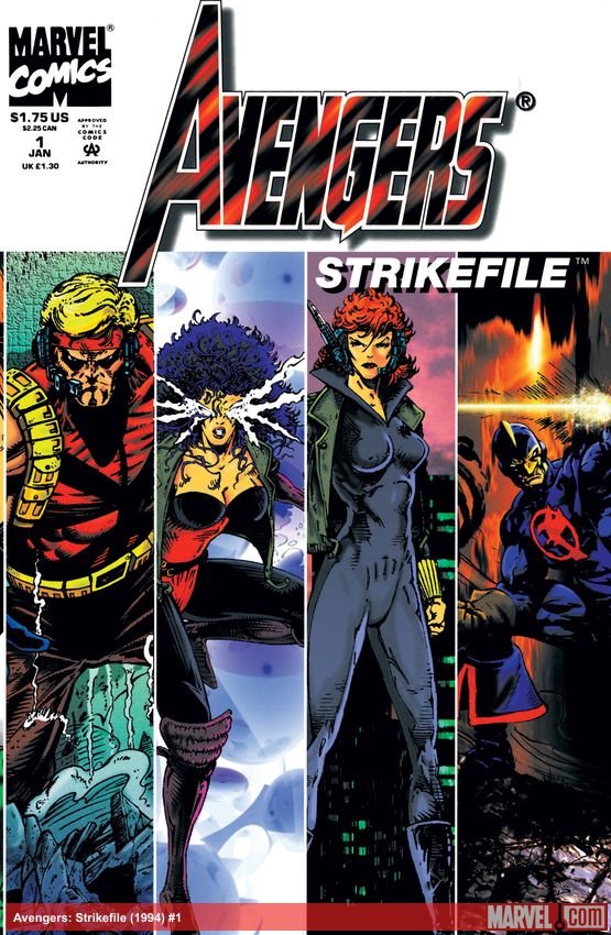 Cover of Avengers Strike File (1994) - #1
