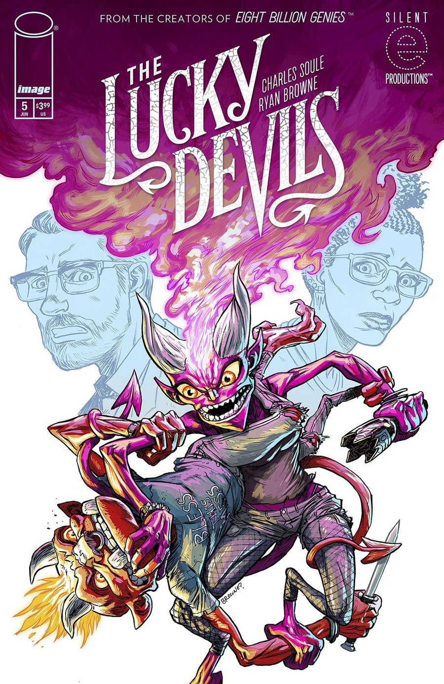Cover of The Lucky Devils (2025) - #5