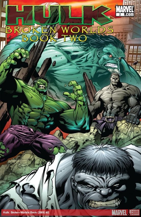 Cover of Hulk: Broken Worlds (2009) - #2