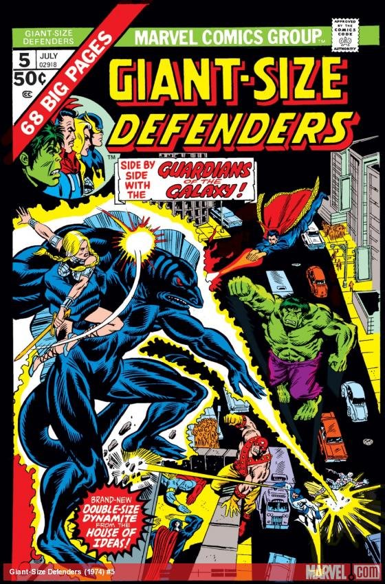 Cover of Giant-Size Defenders (1974) - #5
