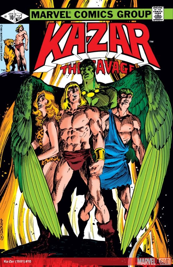 Cover of Ka-Zar The Savage (1981) - #10