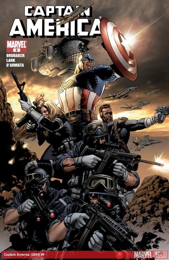 Cover of Captain America (2004) - #9