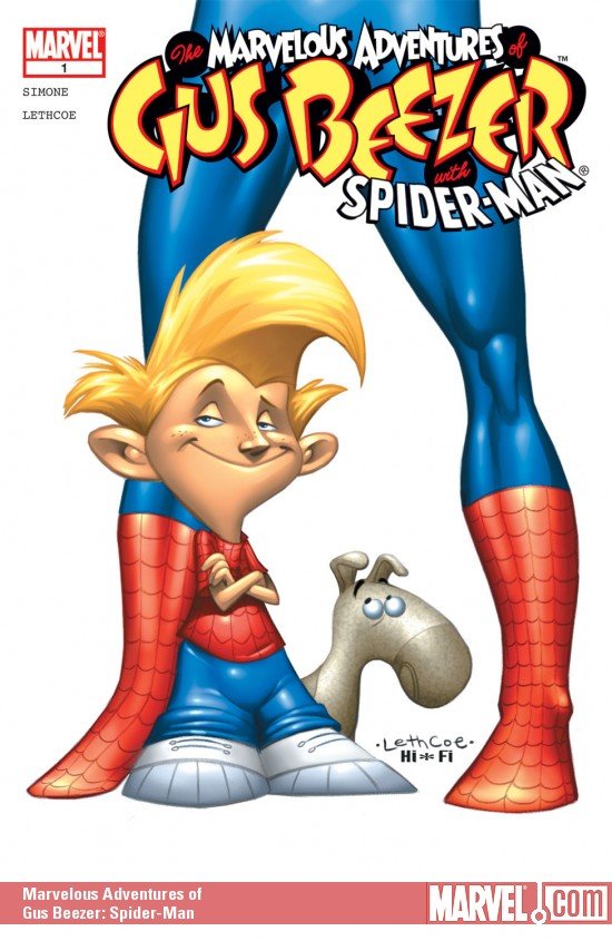 Cover of The Marvelous Adventures Of Gus Beezer: Spider-Man (2003) - #1