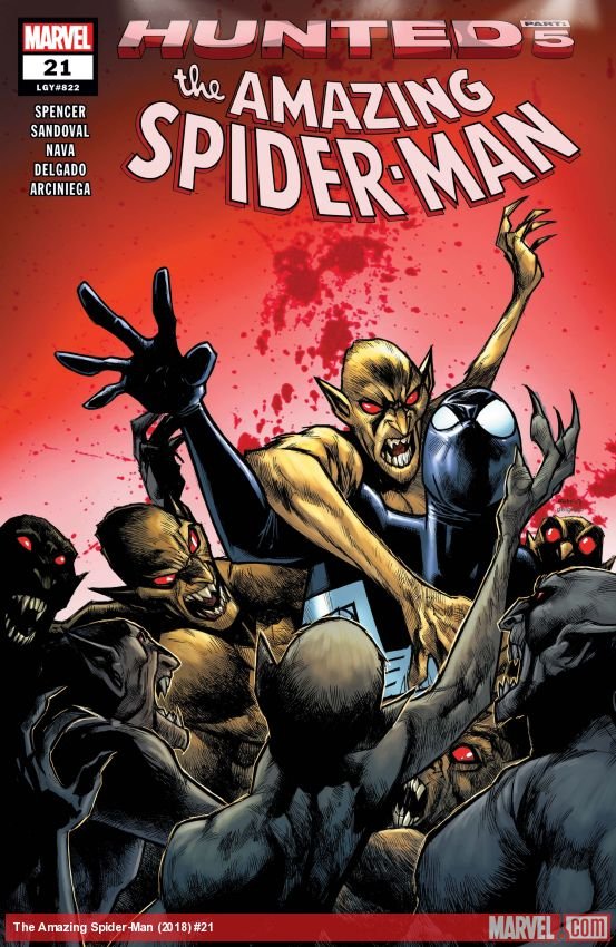 Cover of The Amazing Spider-Man (2018) - #21