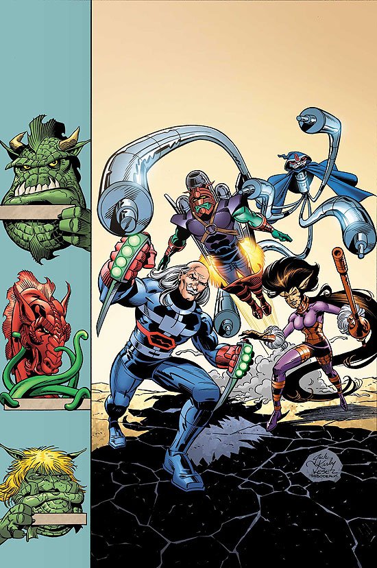 Cover of Jack Kirby's Galactic Bounty Hunters (2006) - #5