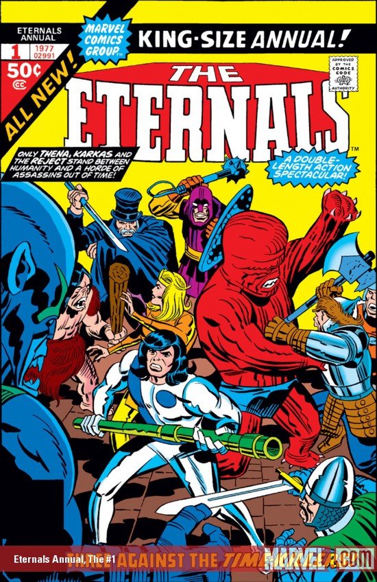 Cover of Eternals Annual (1977) - #1