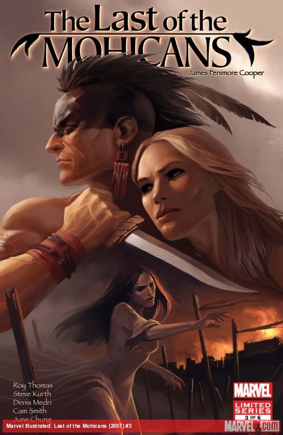 Cover of Marvel Illustrated: Last Of The Mohicans (2007) - #3