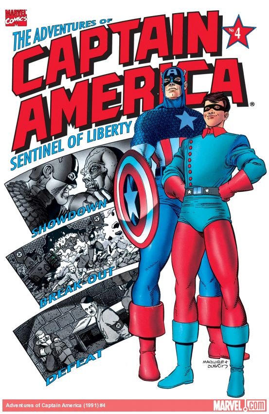 Cover of Adventures Of Captain America (1991) - #4
