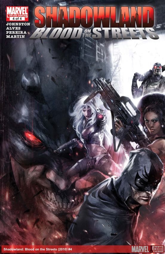 Cover of Shadowland: Blood On The Streets (2010) - #4