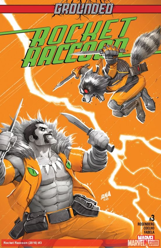 Cover of Rocket Raccoon (2016) - #3