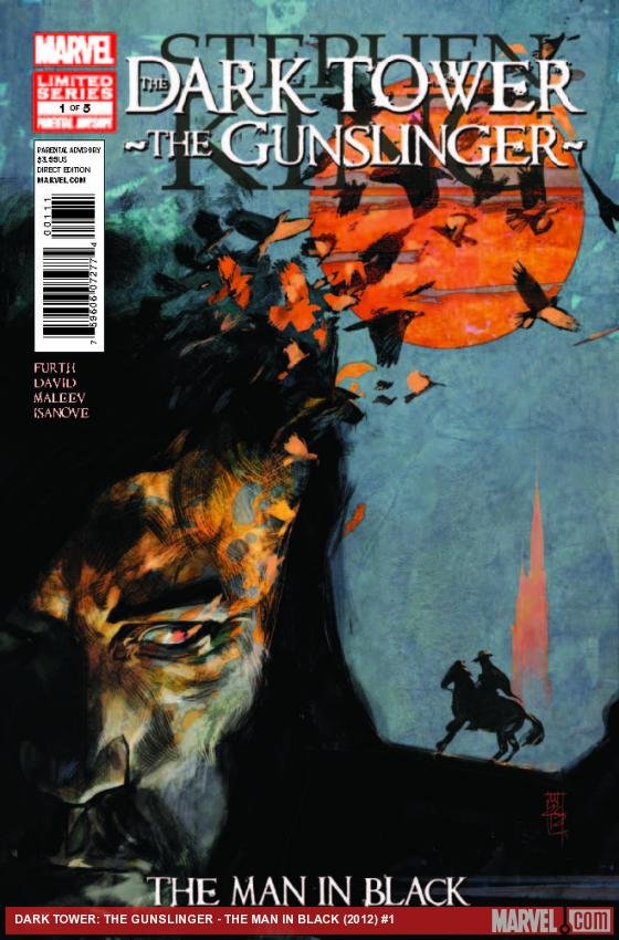 Cover of Dark Tower: The Gunslinger - The Man In Black (2012) - #1