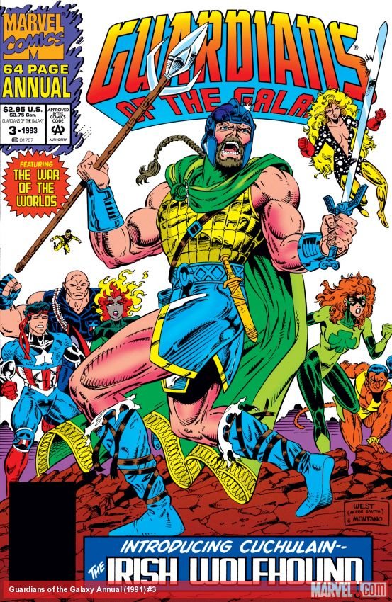 Cover of Guardians Of The Galaxy Annual (1991) - #3