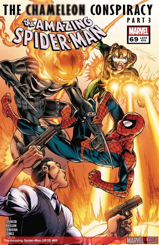 Cover of The Amazing Spider-Man (2018) - #69