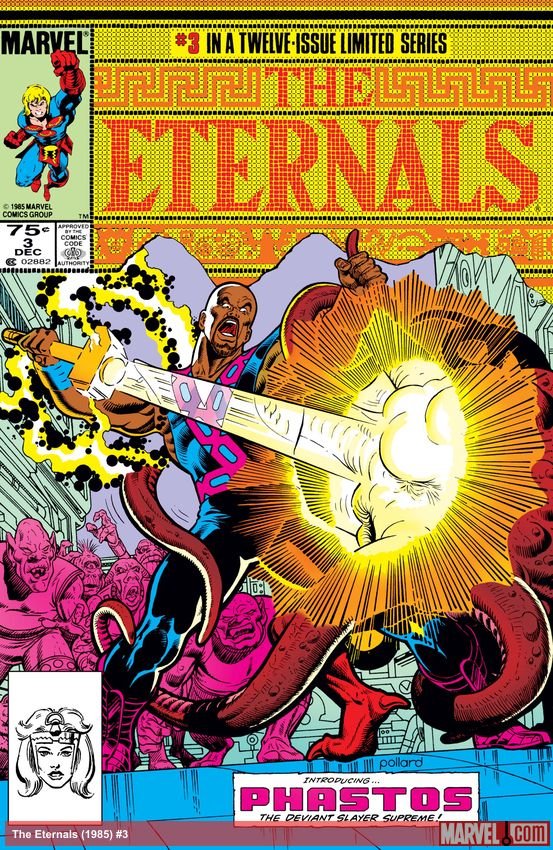 Cover of The Eternals (1985) - #3