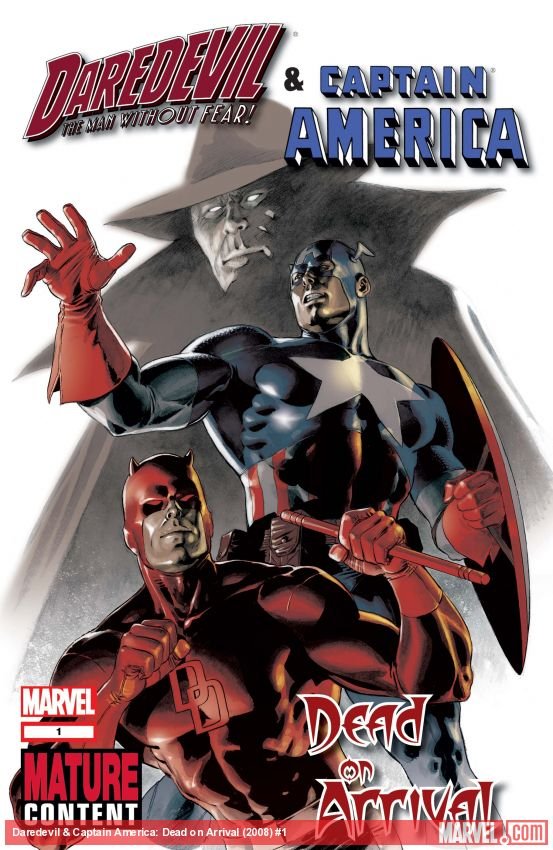 Cover of Captain America & Daredevil: Dead On Arrival (2008) - #1