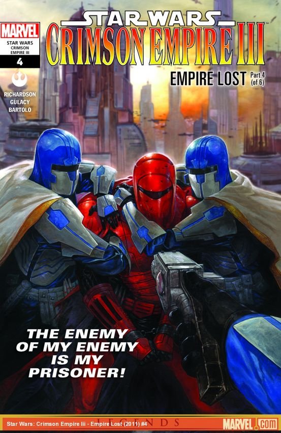 Cover of Star Wars: Crimson Empire Iii - Empire Lost (2011) - #4