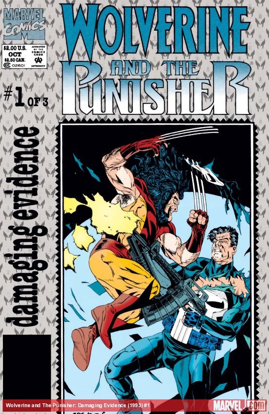 Cover of Wolverine/Punisher: Damaging Evidence (1993) - #1