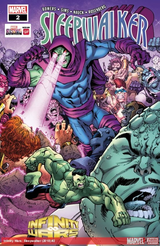 Cover of Infinity Wars: Sleepwalker (2018) - #2
