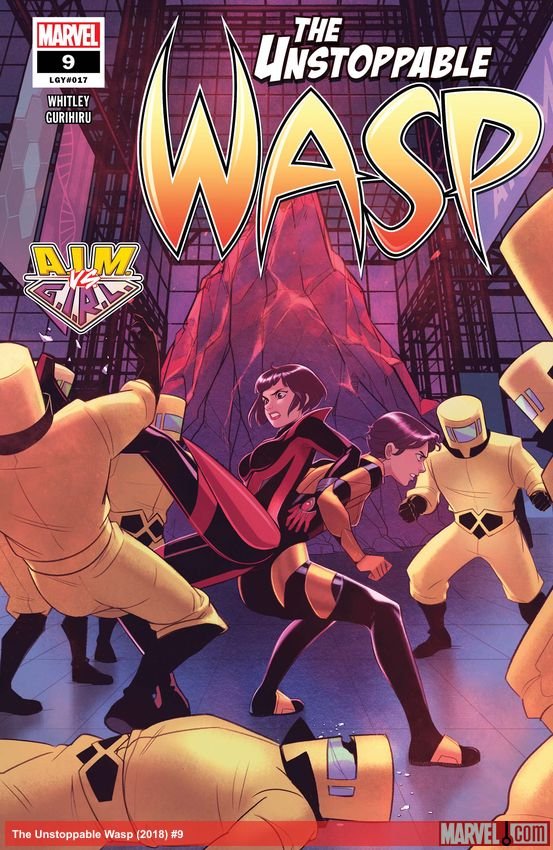 Cover of The Unstoppable Wasp (2018) - #9