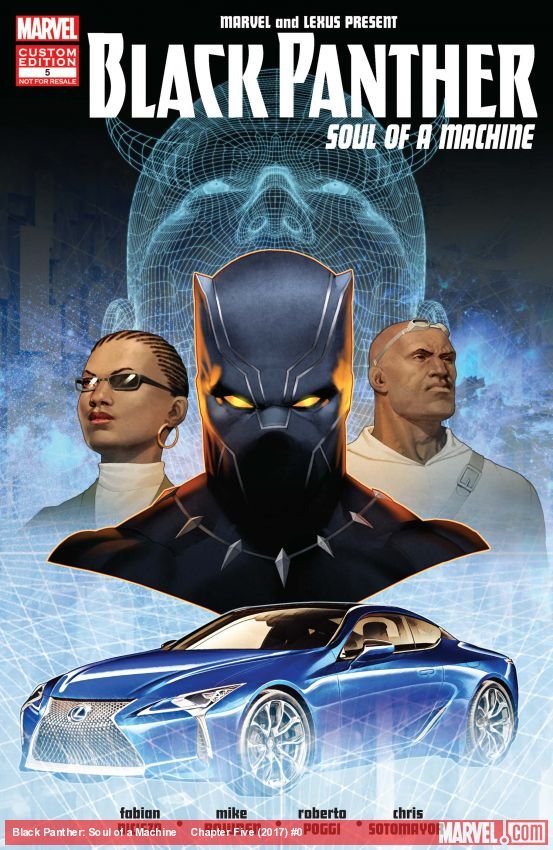 Cover of Black Panther: Soul of a Machine – Chapter Five (2018) - #5