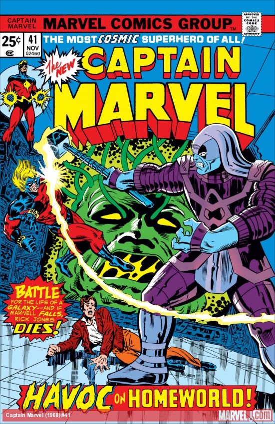 Cover of Captain Marvel (1968) - #41