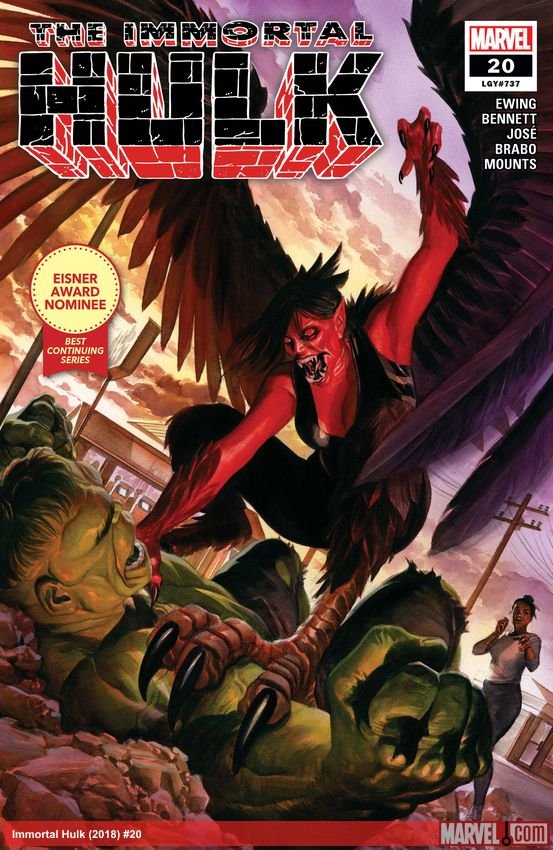 Cover of Immortal Hulk (2018) - #20